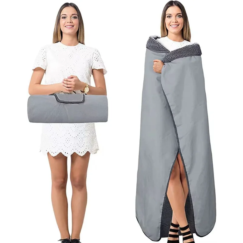 1pcs Portable Blanket Outdoor Waterproof Camping Blanket Wild Camping Blanket Washable Camping Rug Thickened