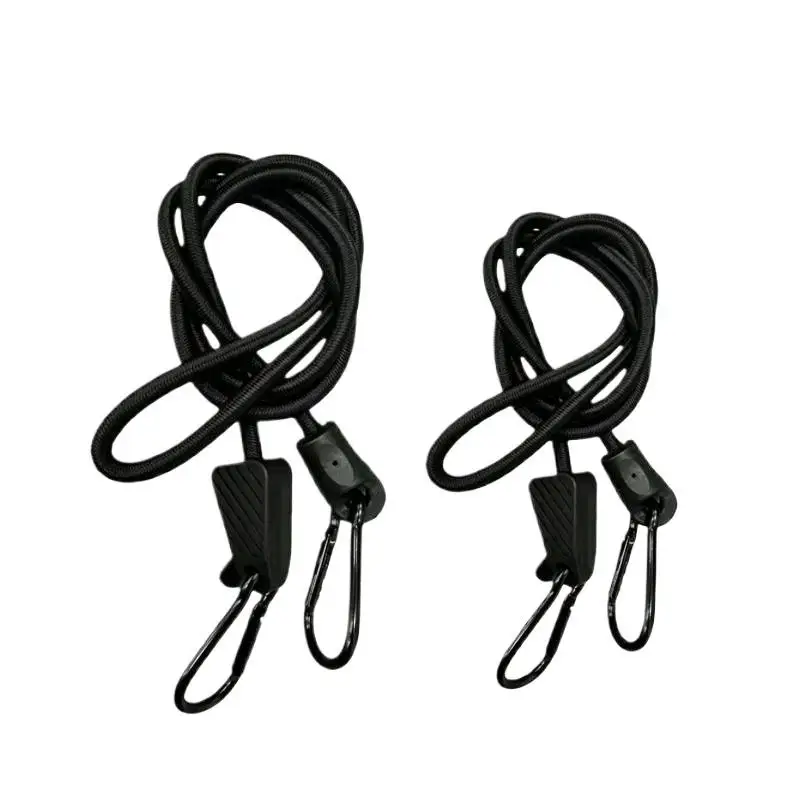 1M/1,2M Robuste Gepäckpackseile, elastische Bungee-Kordeln mit Karabinerhaken für Radfahren, Camping und Outdoor-Aktivitäten – Detail 6