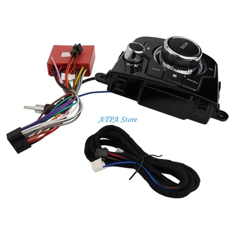 U13C مقبض تحكم عالي الكفاءة مع أسطح مزخرفة وجماليات حديثة للاستخدام الداخلي المريح للمركبة BHN1-66-CM0C #4