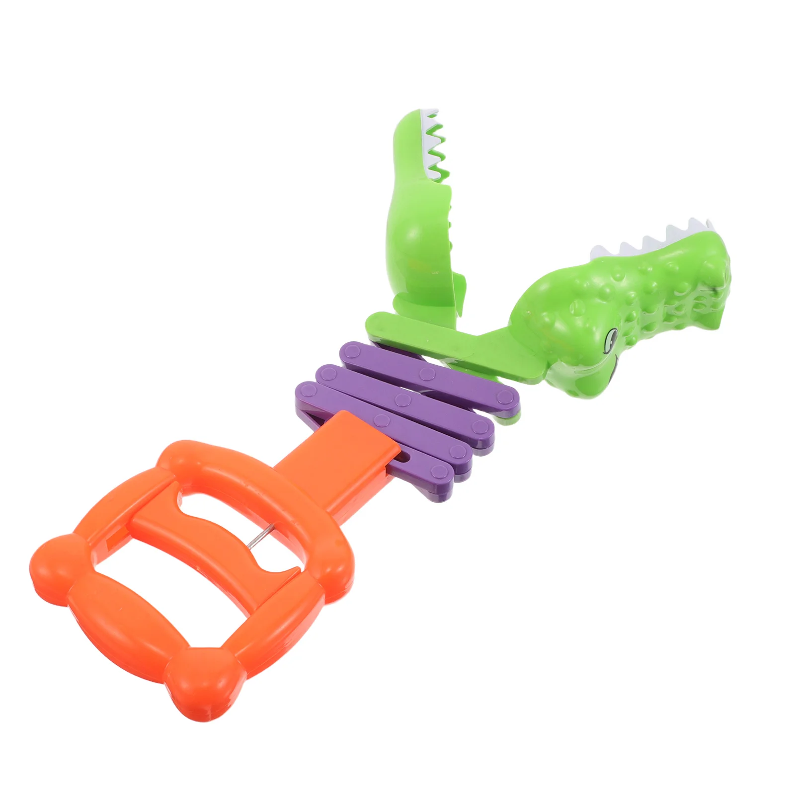 

Grabber Mechanical Hand Retractable Alligator Head Claw Shooter Tool for Kids Halloween Birthday Party Favors Interactive Spring