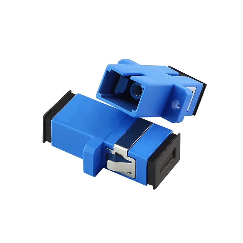 10PCS High Performance SC APC UPC SM Simplex Subscriber Optical Fiber Adapter Duplex Fiber Optic Connector Adapter