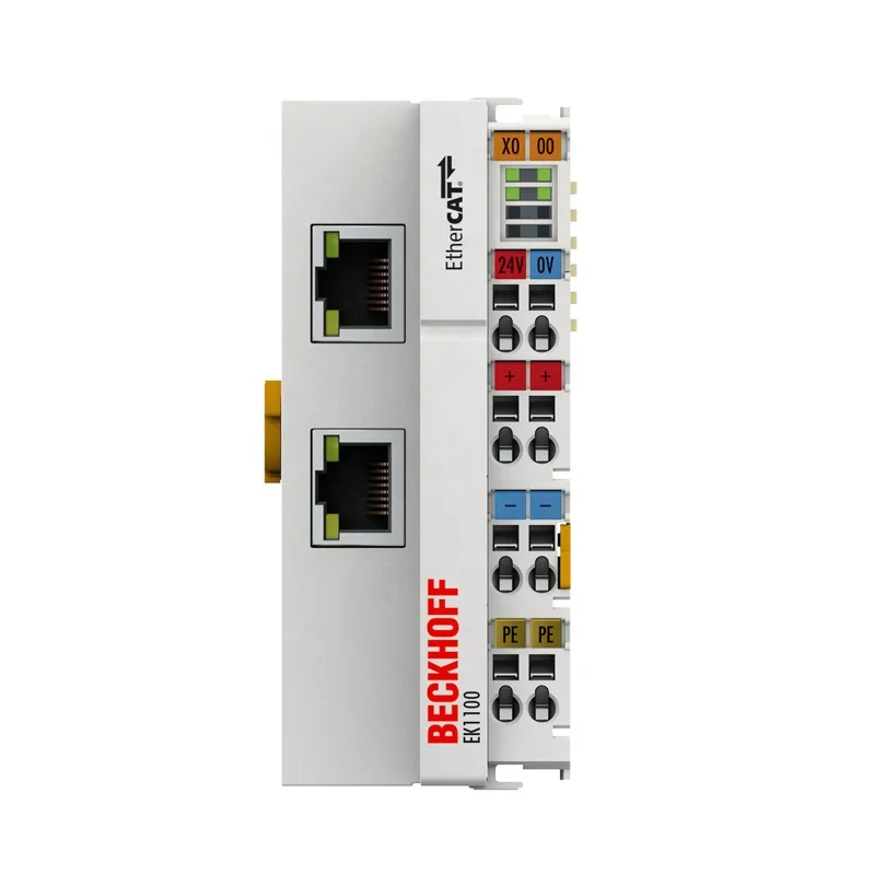 New & Original | Brand: BECKHOFF | Model: EK1100 | EtherCAT Terminal Block Coupler