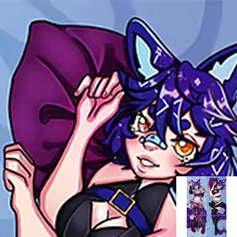 

Dakimakura Anime Pillow Cover Celeste Nightingale Double Sided Print 2Way Cushion Cover Xmas Gifts