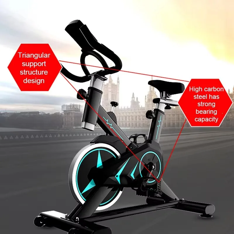 Equipamento de Ginástica para Casa: Bicicleta Ergométrica Estática para Treino Indoor e Fitness Aeróbico