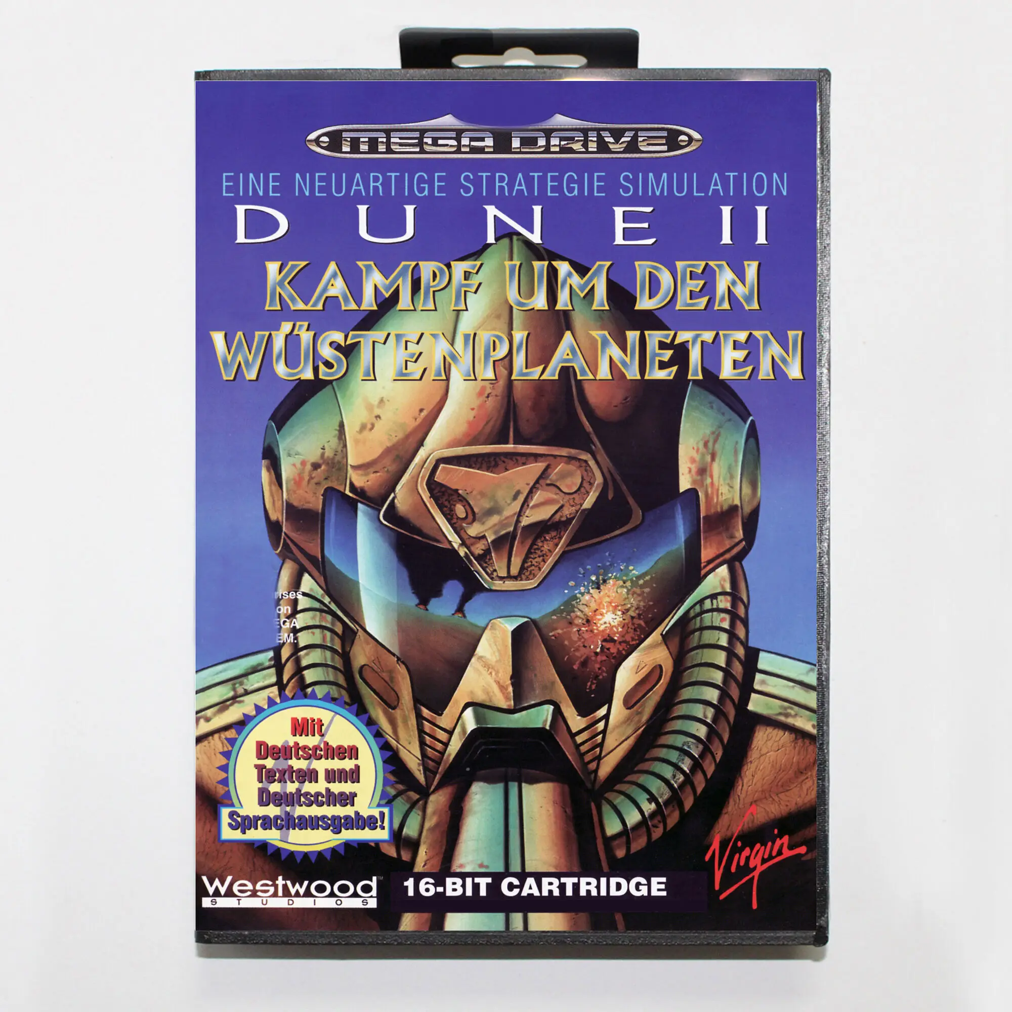 

Dune 2 MD Game Card with EUR Box for 16 Bit Sega Megadrive Genesis system