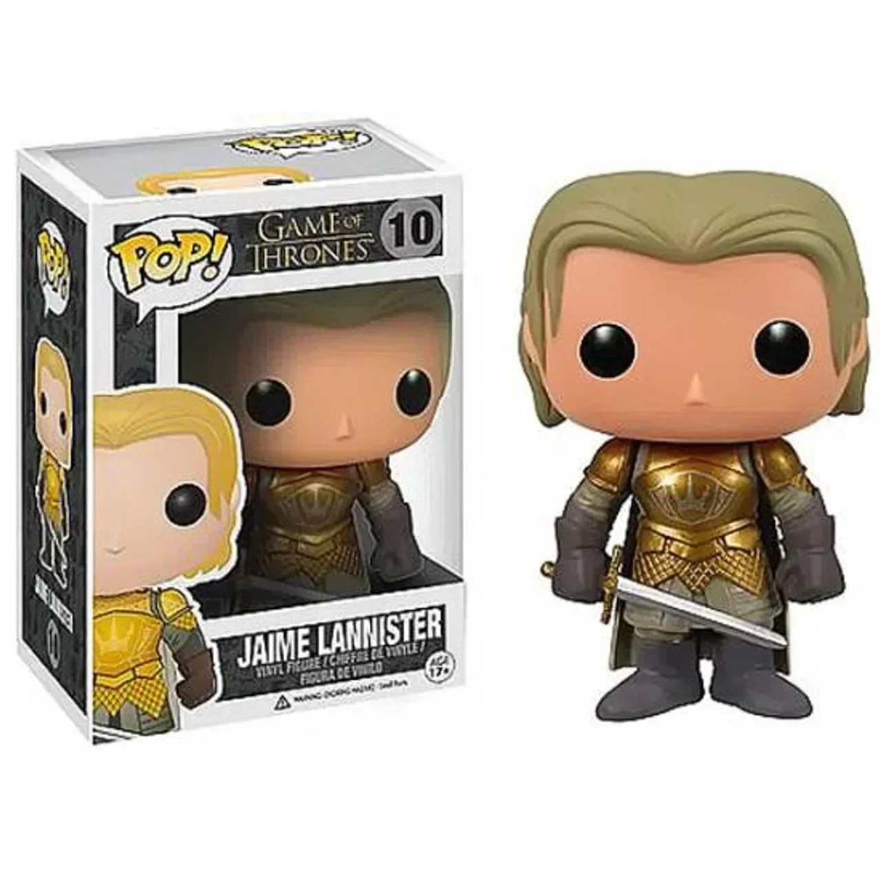 FUNKO POP Game of JAIME LANNISTER 10# Vinyl Figure Doll PVC Action Vinyl Figure Model Toy Collectible Toys Thrones  for Children