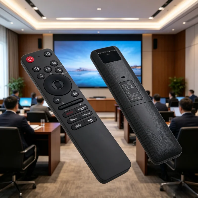 

For AKB76046602 Voice TV Remote Control, Easy Operation Clear Label Buttons Intuitive Layout for Home Television