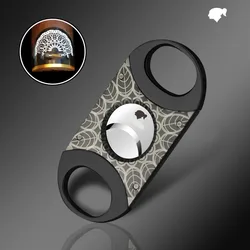 Stainless Steel Cigar Cutter with Sharp Blades Pocket Cigar Cutter Guillotine Christmas Classic Cigar Accessory