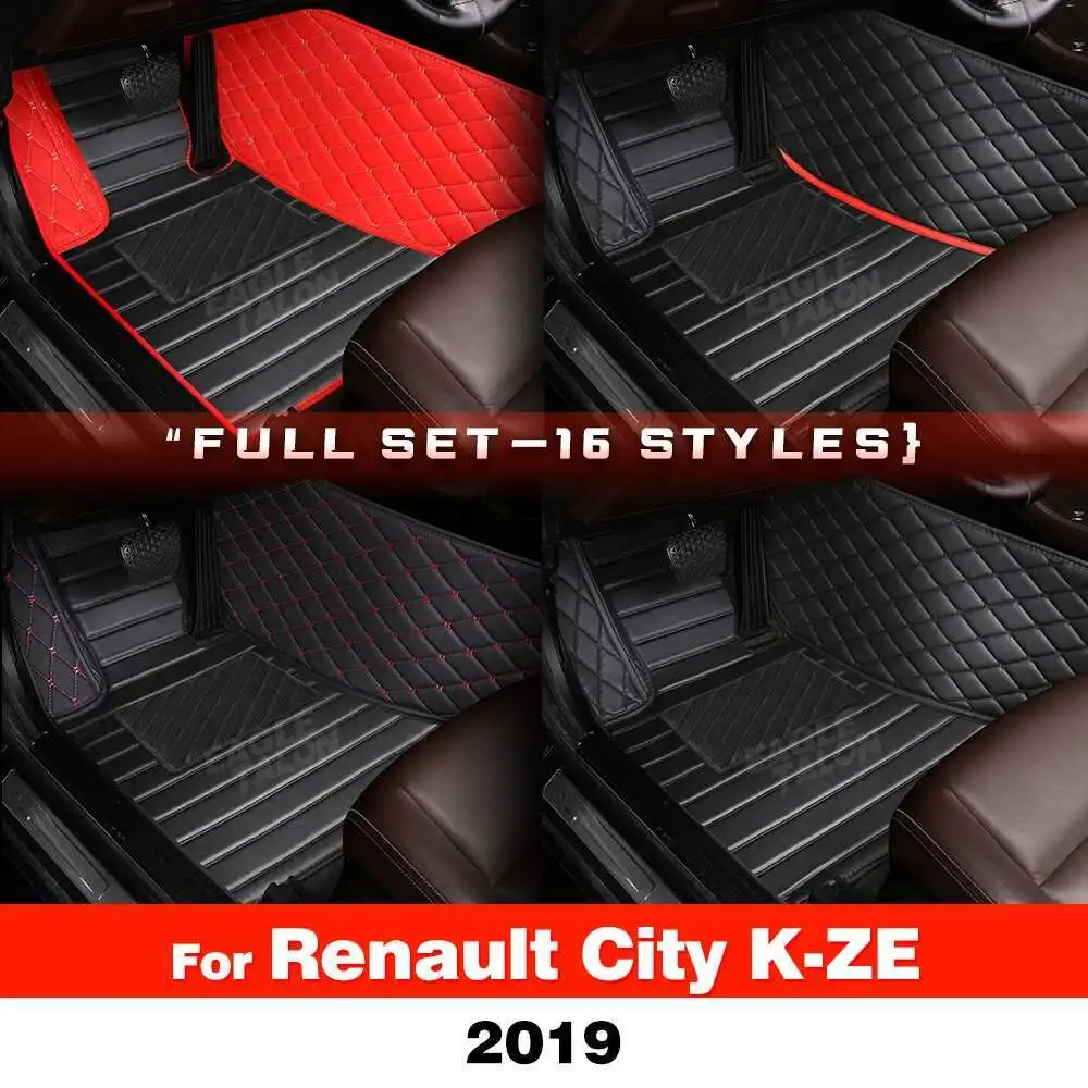 

Для Renault City K-ZE 2019, автомобильные коврики на заказ, автомобильный ковер, аксессуары для интерьера, защитная накладка