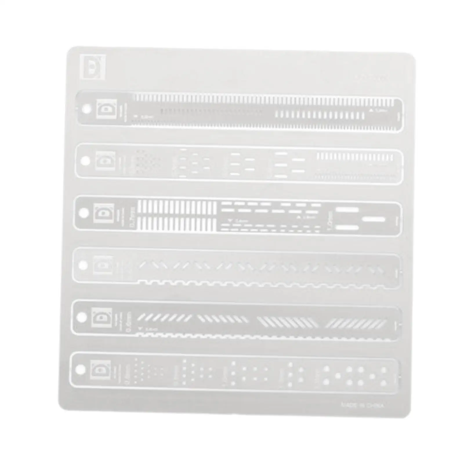 Model Building Carving Auxiliary Ruler Model Detail Modification Modeler Scribe Multiuse for Modle Craft Professionals Adults