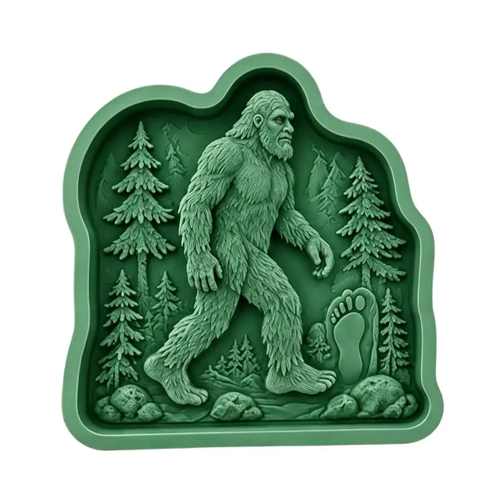 Moule réutilisable en silicone pour pavés de jardin en forme de lapin, moule de moulage en béton pour la décoration de chemins de jardin DIY