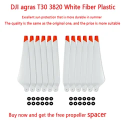 Copy Agras T30 Carbon Fiber Plastic White Propellers 3820 Sun protection For agriculture Accessories Drone Parts