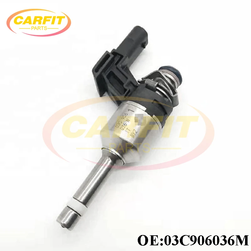 OEM 03C906036M 03C906036E 03C906036F Fuel Injector Nozzle For Audi A1 VW Golf Jetta Tiguan Seat Toledo Skoda 1.4T Auto Parts