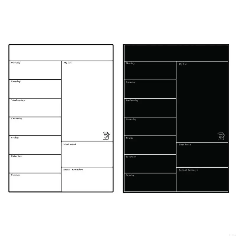 Календарь магнитной доски для магнитной доски для холодильника Memo Memo Memon