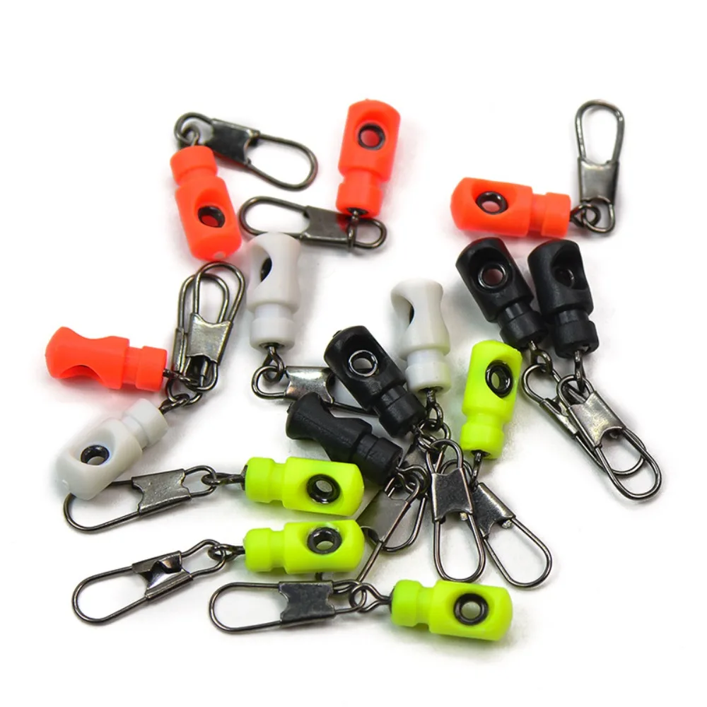 

Float Swivels Fish Tackle External Buckle Float Seat Connecting Ring Hanging Plug Fishing Float Connector Rotating Device