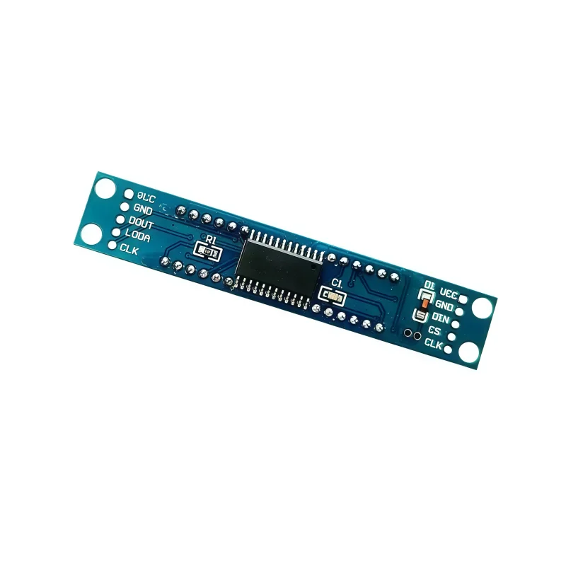 Blue board module, MAX7219 digital tube display module, control module, cascading capability, finished product