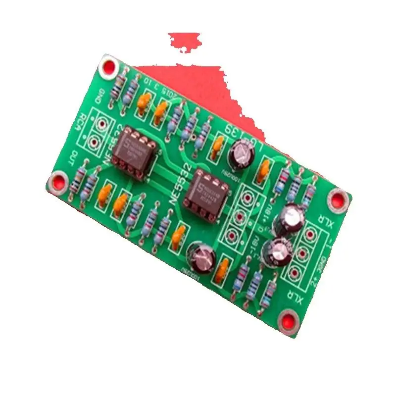 Single-ended Balanced XLR / RCA Output Dual Op Amp Circuit Board / with Ultra-low Distortion