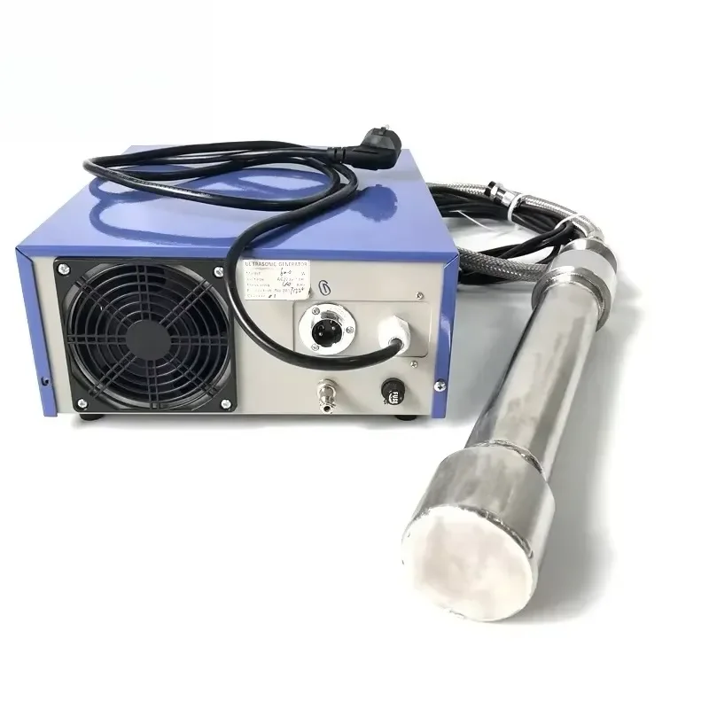 for 1500W 28Khz 40Khz Small Tubular Ultrasonic Piezoelectric Cleaning Transducer and Power Supply Generator Industrial