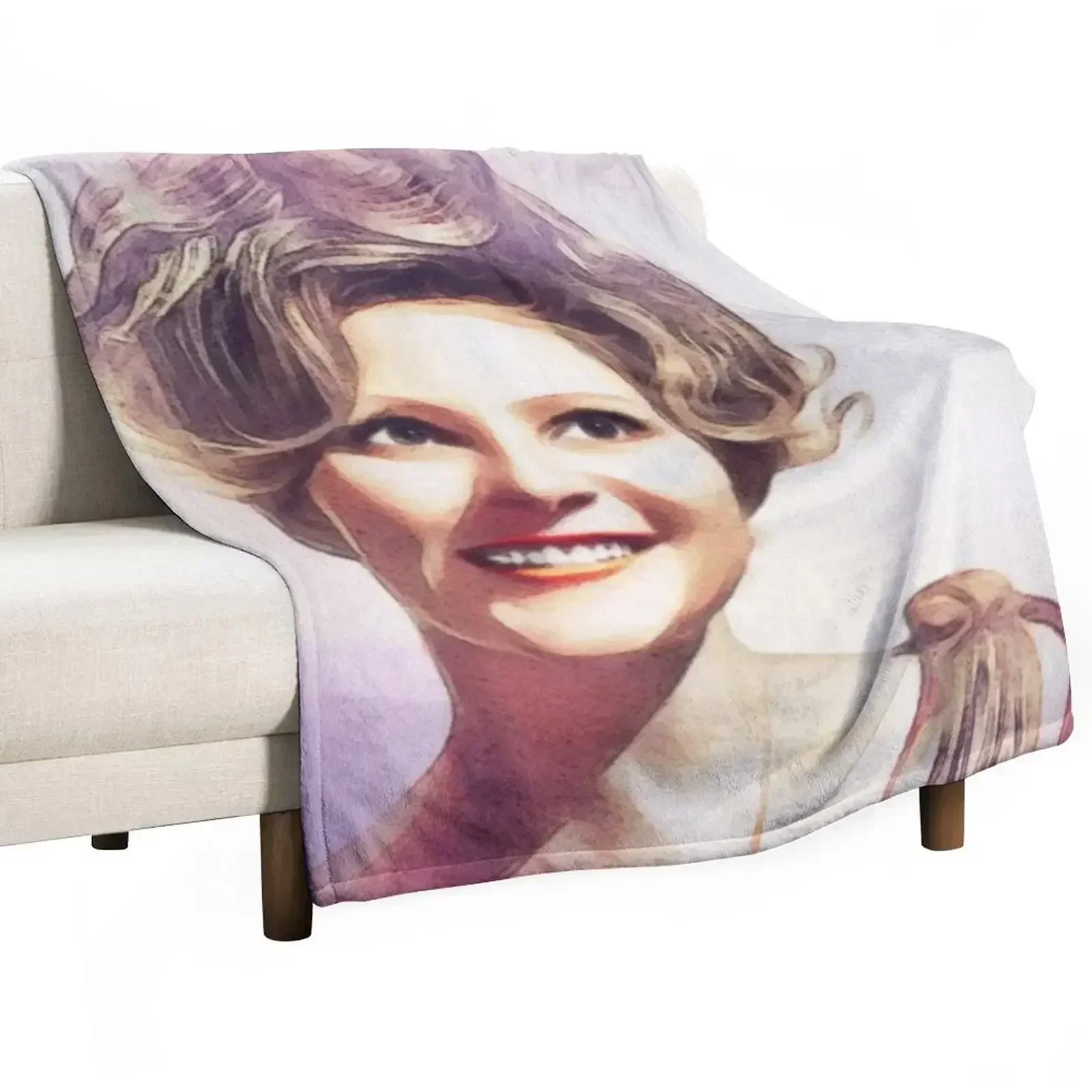 Brenda Lee, Music Legend Throw Blanket Fluffy Cozy Throw Blanket for Home Decor