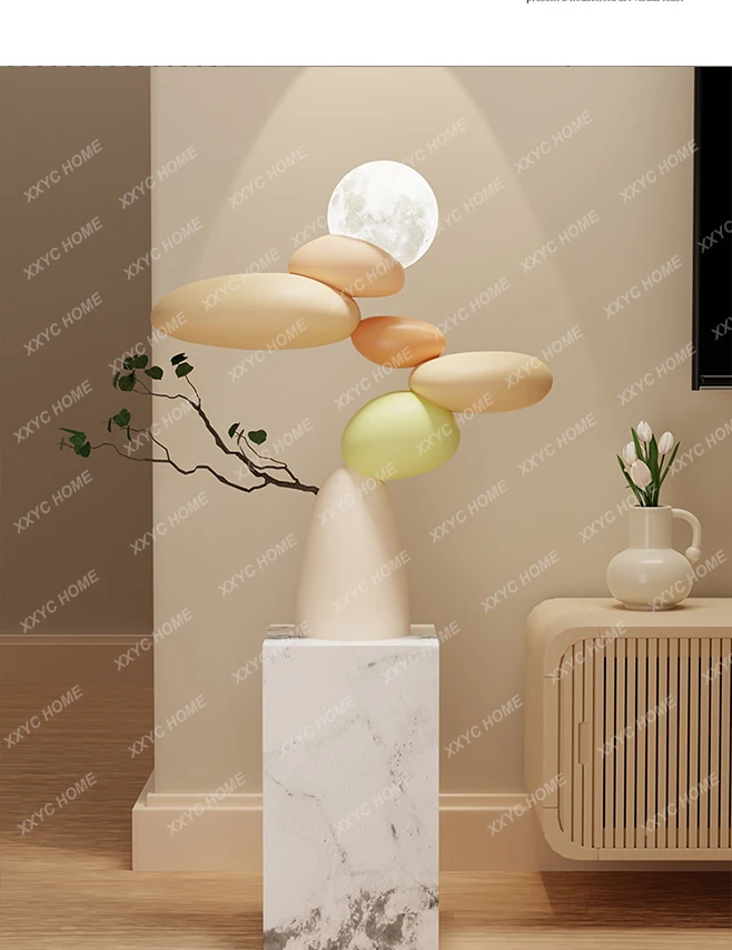 HHCream Wind Stone To Run Floor Ornament Antique Living Room Sofa TV Cabinet Decoration