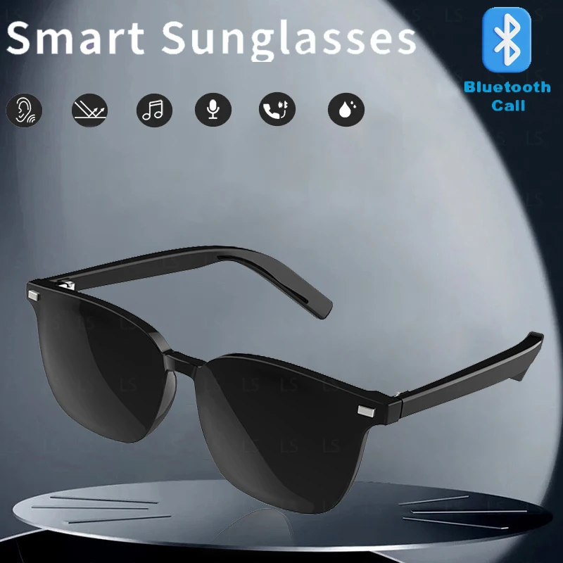 

New Bluetooth Smart Glasses Headset Wireless Sunglasses Open Ear Headsets Waterproof Hands-Free Calling Sunglasses for Xiaom