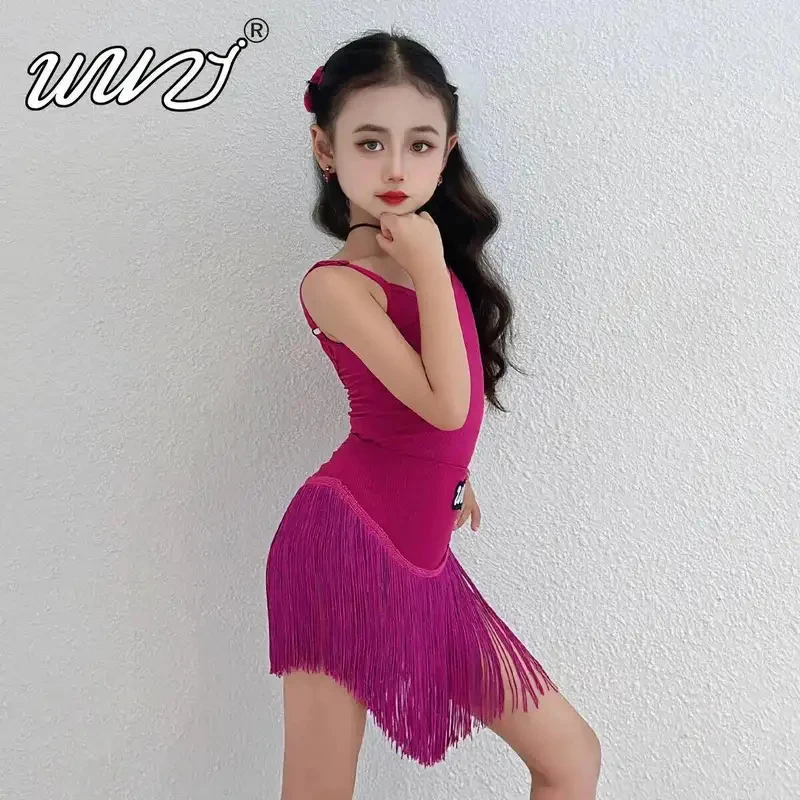 

★Halloween Cosplay latin american dance dress costume girl s skirt training competition frin♥ All corners of the country