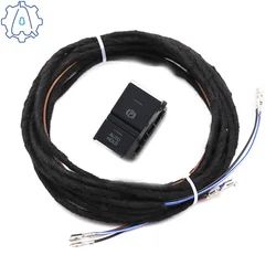Interruptor de retención automático y botón de retroiluminación blanco de cable para coche VW JETTA MK7, interruptor de freno de estacionamiento 17G 927 225 17G927225