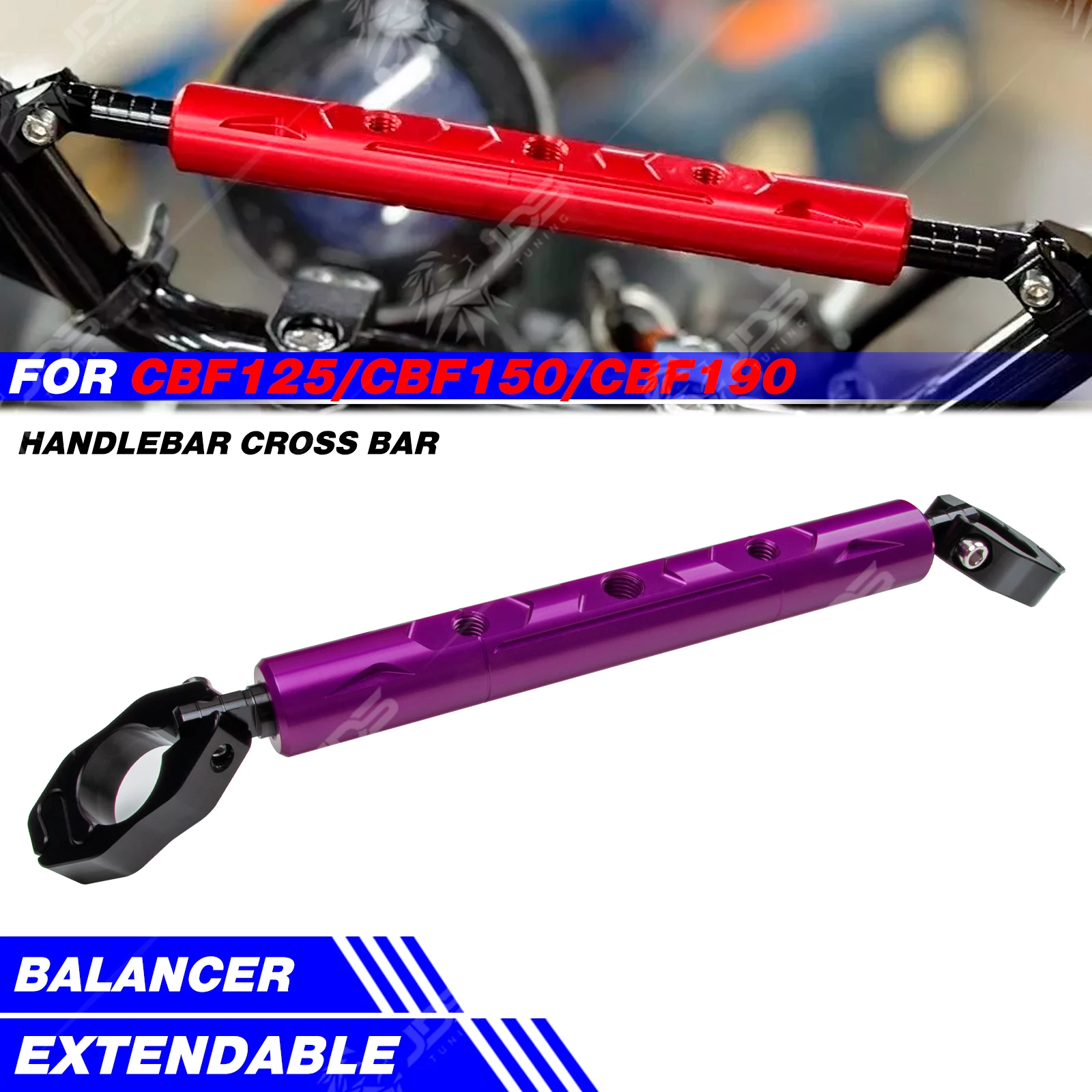For Honda CBF125/CBF150/CBF190 T/SE/RE/E/C/S/R/X/TR Cross Bar Multifunction Handlebar Crossbar Navigation Phone Holder Bracket