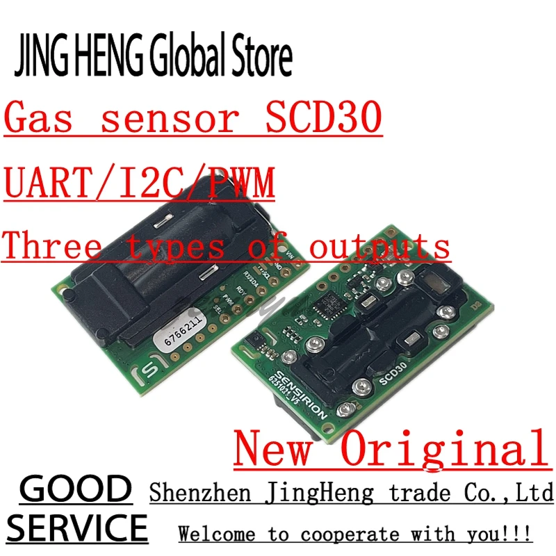 1PCS/LOT SCD30 Air Quality Temperature and Humidity Sensor Module for CO2 and RH/T Measurement of Carbon Dioxide Gas Sensors