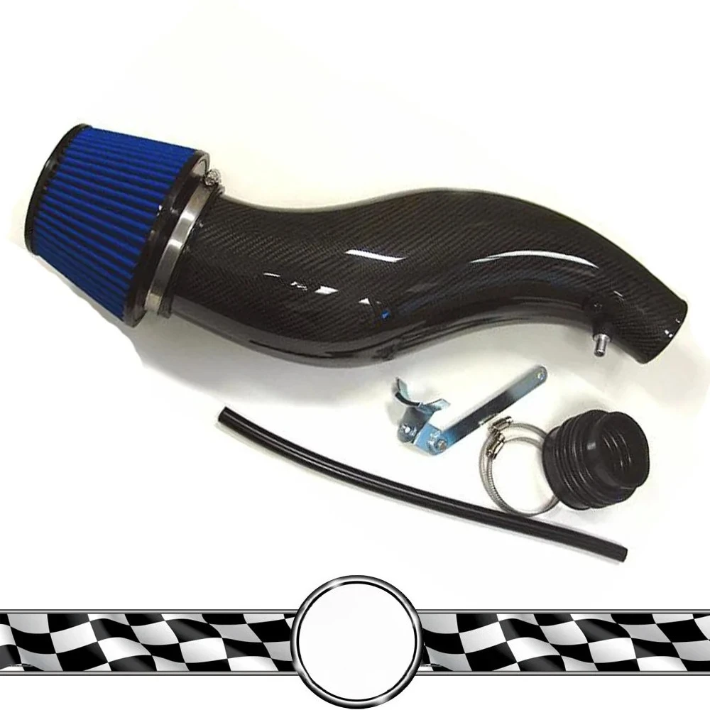 2026 Hot Selling Wholesale Real Carbon Fiber Intake Tube Car Air Filter Intake Pipe for 92-00 EG EK