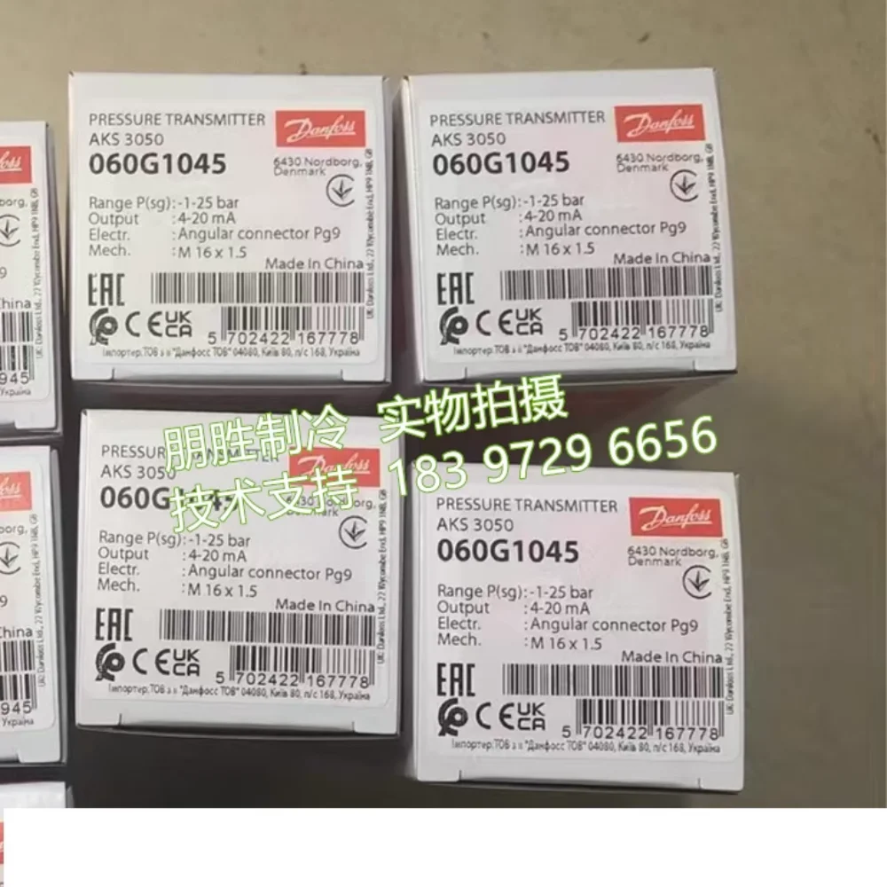 AKS3050 060G1045 مستشعر الضغط الجديد دانفوس 060G6430 جهاز إرسال الضغط الأصلي