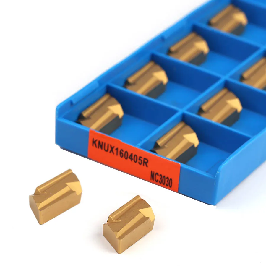 10 Chiếc KNUX160405R 11 NC3030 Carbide Dạng Tiện Bằng Máy CNC Dụng Cụ Grooving Dụng Cụ Xoay KNUX160405R Dụng Cụ Cắt, Chế Biến Thép Không Gỉ