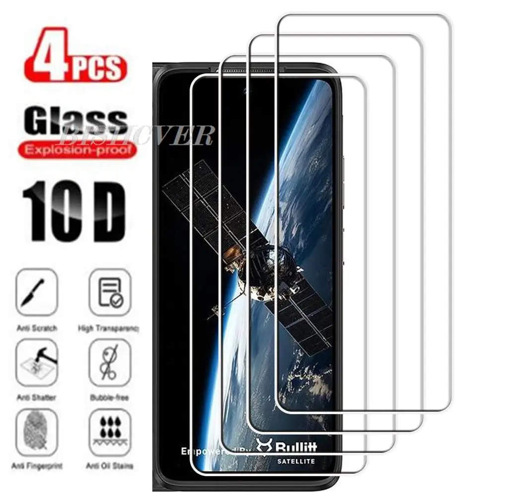 4Pcs Tempered Glass For Ulefone Armor 23 Ultra 6.78