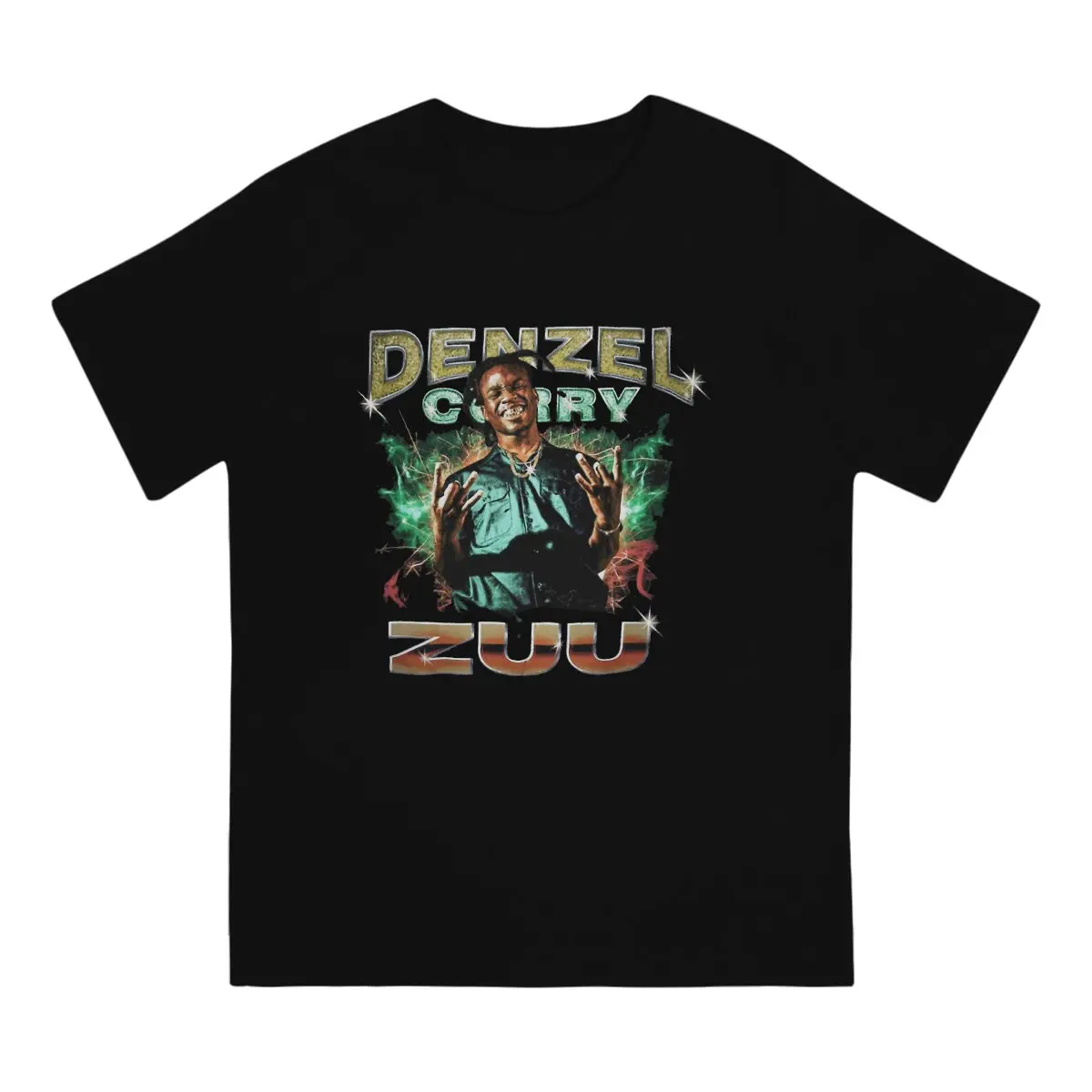 Denzel Curry Men's TShirt ZUU Individuality T Shirt Graphic Streetwear Hipster