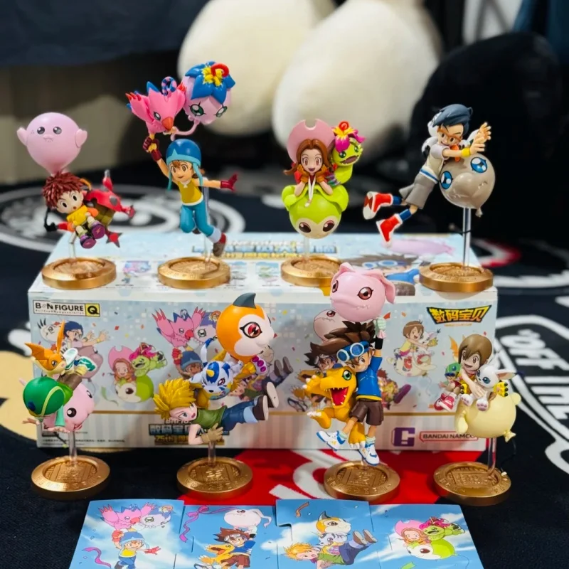

Bandai Digimon Balloon Adventure слепая коробка 25th Anniversary Памятная модная игрушка-кукла ручной работы Коллекционная для детей