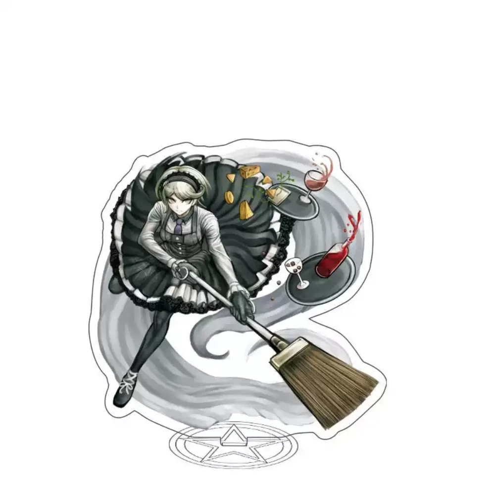 15CM Hot Anime Spiel Danganronpa V3 Acryl Stand Modell Cosplay Charaktere Ornament Zubehör Waren Sammlung Geschenke