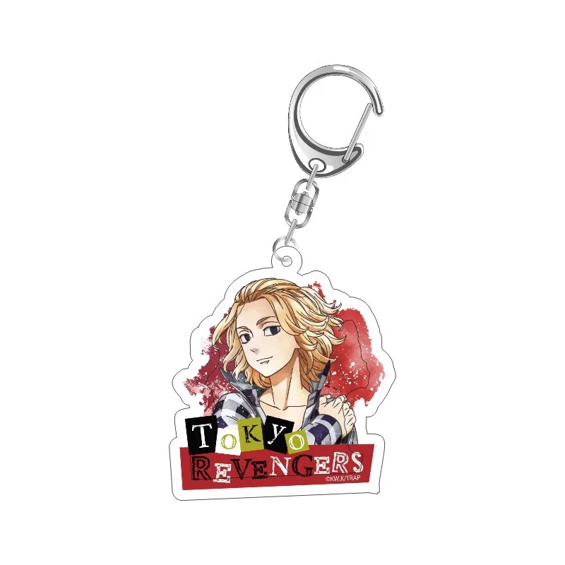 Tokyo Revengers Manjiro Ken Anime Acrylic Gift Keychain Pendant Keyring Bag Tag