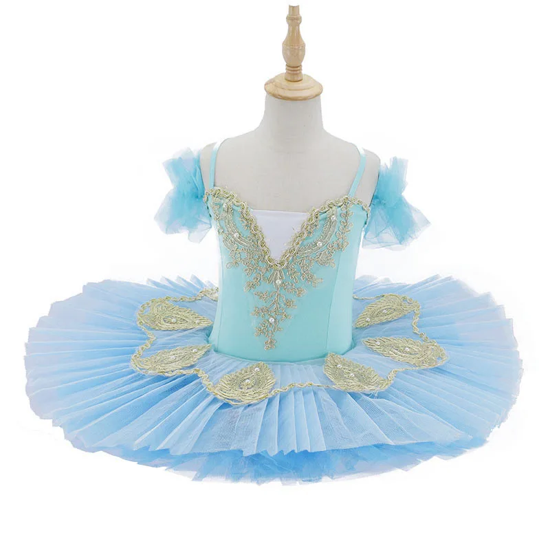 Newest Ballet Tutu Skirt Ballet For Children's Swan Lake Costume Kids Belly Dance Costumes Stage Performance Dress