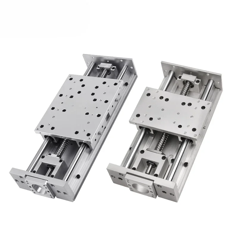 wide screw moving guide linear slide numerical control motor linear aluminum module gantry cross