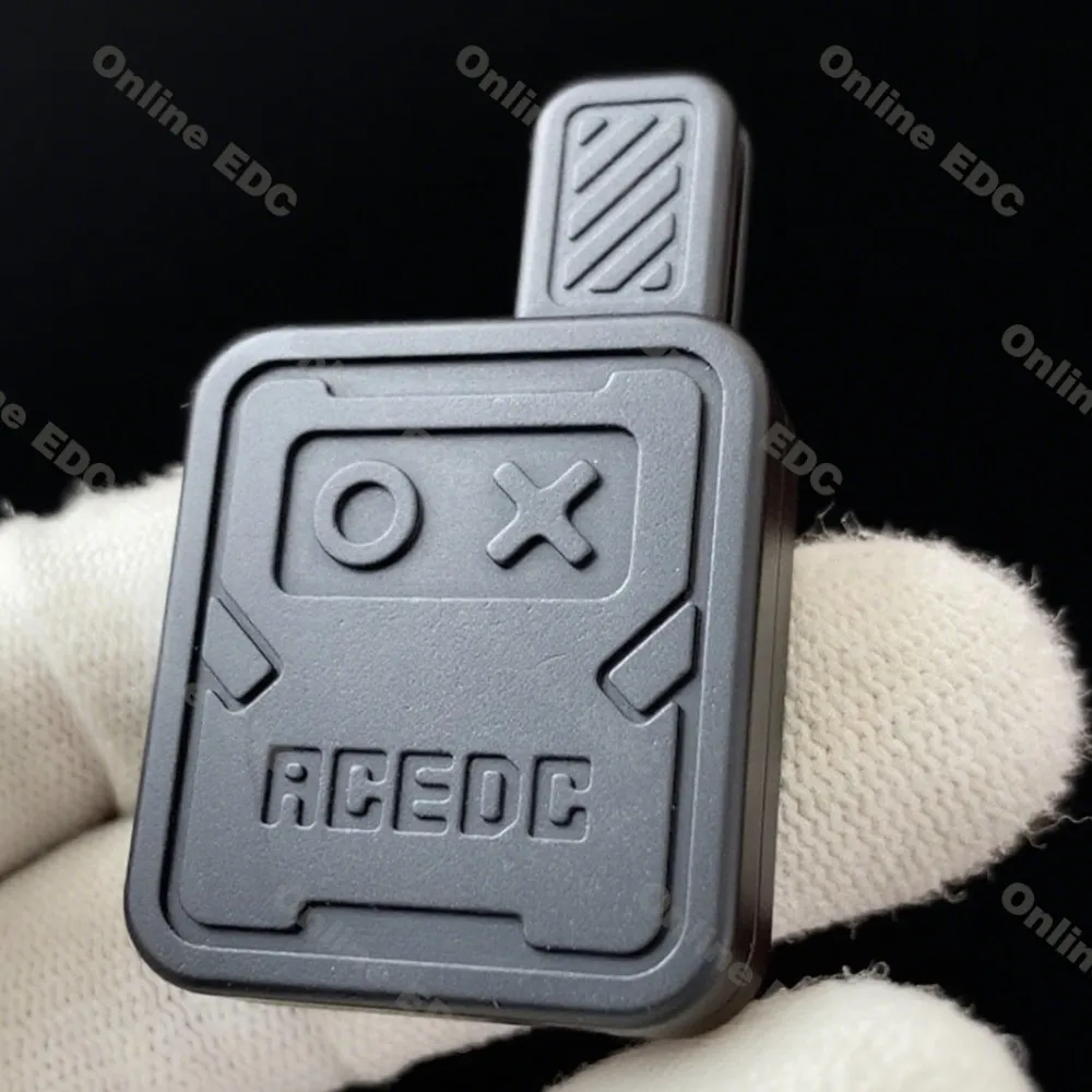 Usato EDC Giocattoli ACEDC VIP Coniglio Carino Push Slider Nero PEI Fidget Spinner Cubo Gadget da scrivania Giocattoli per le dita Giocattoli antistress
