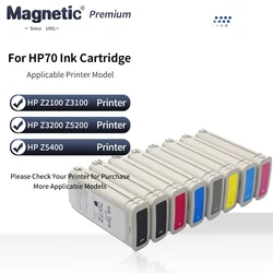 Compatible For HP 70 HP70 Compatible Ink Cartridge With Full Pigment Ink For HP Designjet Z2100 Z3100 Z3200 Z5200 Z5400 Printer