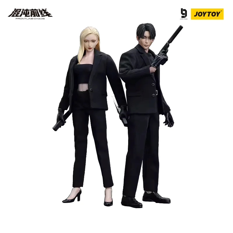 JOYTOY  LEVEL NINE 1/12 16.5cm Action Figure Anime  with Articulated Joints FRONTLINE CHAOS VERMOUTH Collection Model Toys