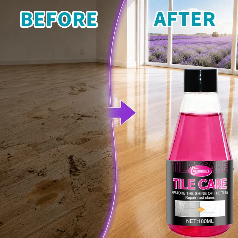 New Powerful multi-surface floor cleaning concentrate, with strong stain removal ability, suitable for tile and wooden floors