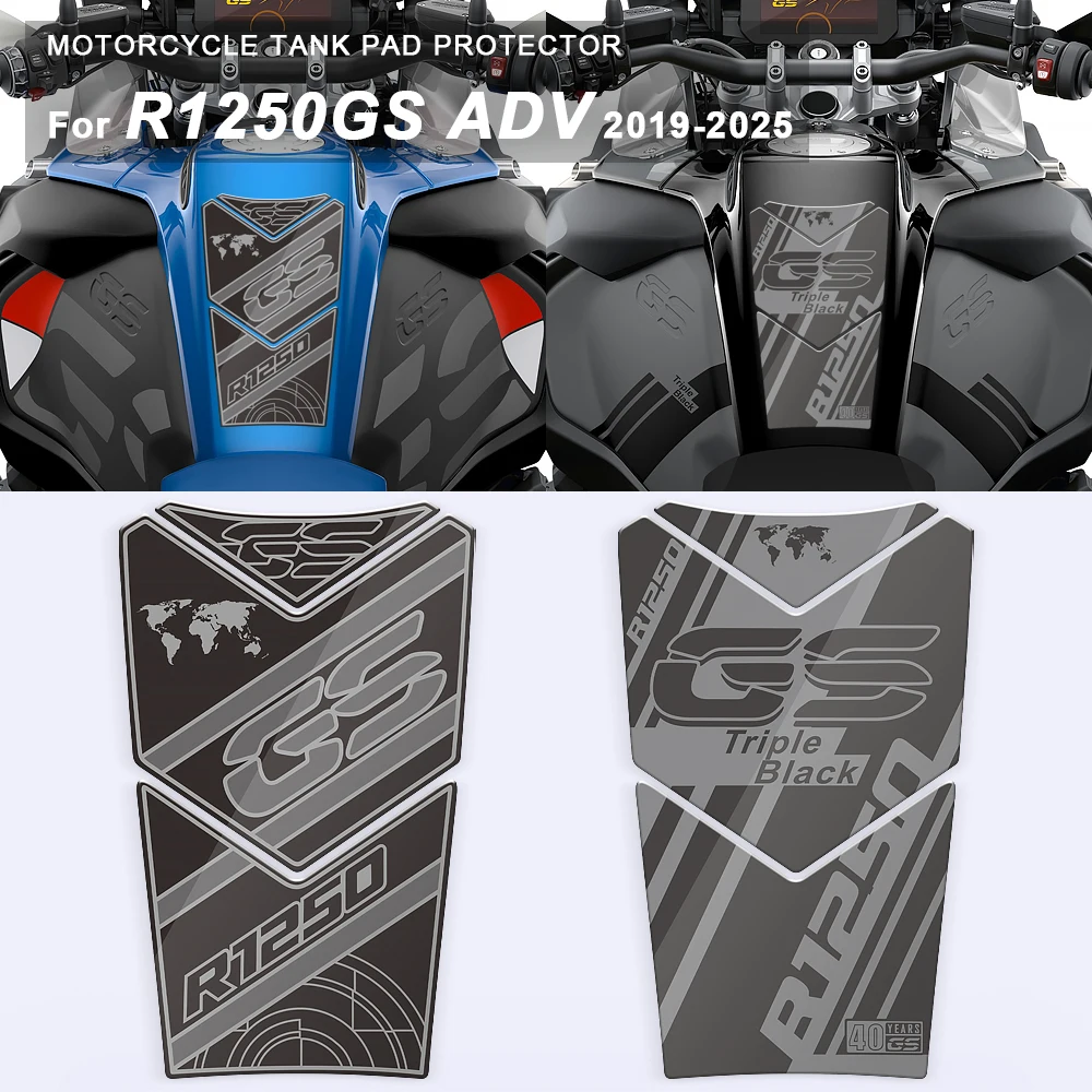 

Наклейка на топливный бак мотоцикла для BMW R 1250 GS Adventure R1250 GS Triple Black R1250GS ADV 2019-2025, 3D наклейки, аксессуары