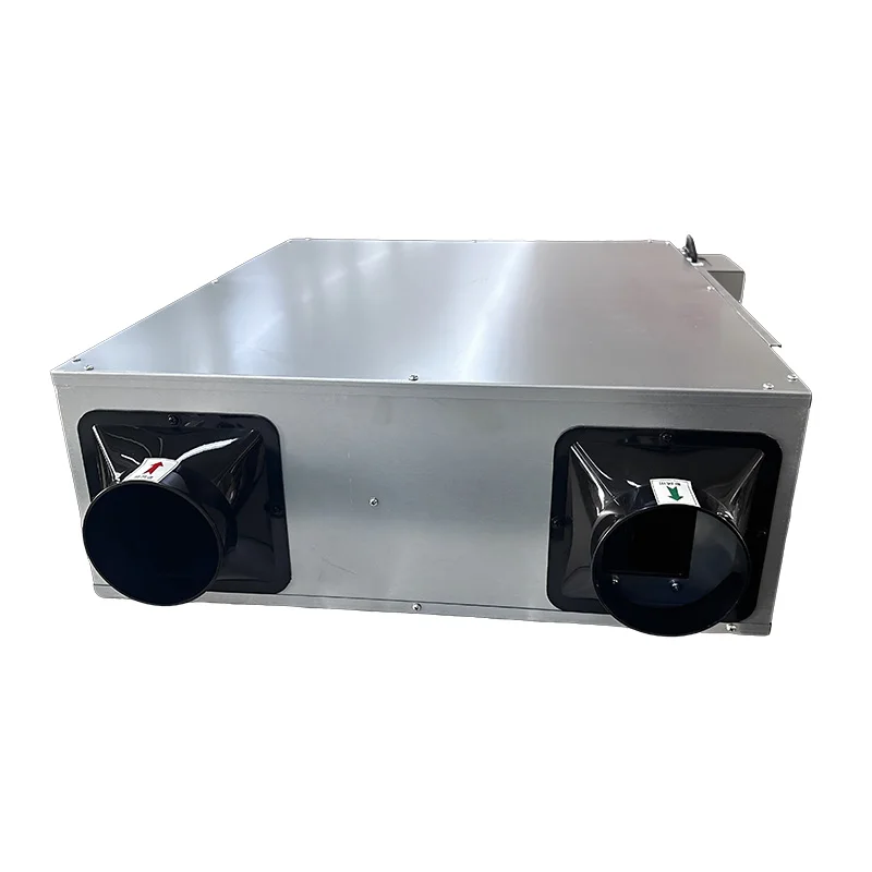 250m³/h Bidirectional ERV Ventilator Home Air Circulation System Air Heat Exchanger ERV HRV HVAC System with HEPA Filter