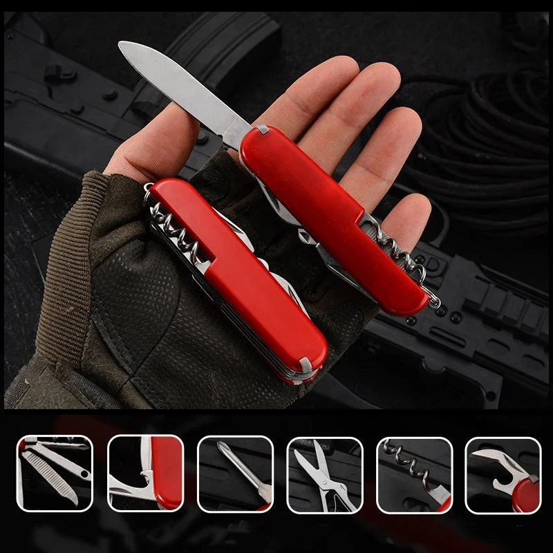 5/7/9/11 In 1 Multifunctional Knife Folding Knife Outdoor Knife Multifunctional Pliers Pocket Knife Army Knife Camping Tools