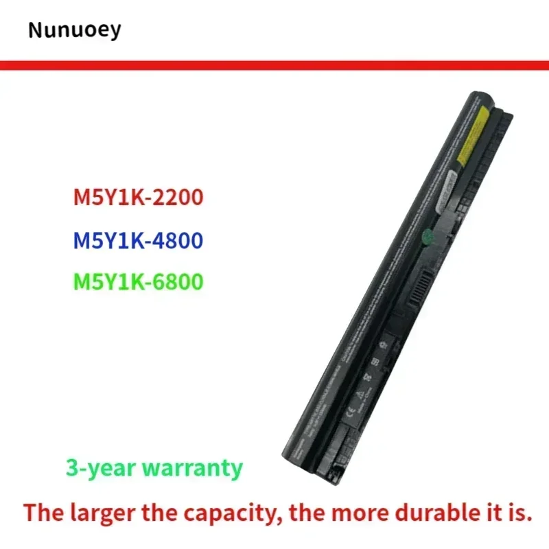 Dell INS14UD-1108W INS14UD-1328W Laptop Battery Compatible with GXVJ3 HD4J0 K185W KI85W M5Y1K M5YIK WKRJ2 1KFH3 453-BBBR 6YFVWFO