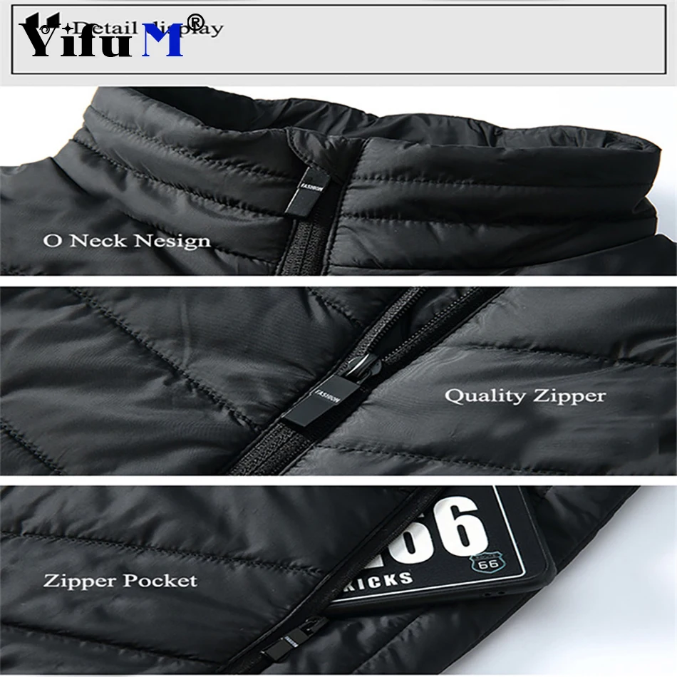 DIY Logo 9 Heated Vest Zones Electric Heated Jackets Men Women Sportswear Heated Coat Graphene USB Heating Jacket For Camping