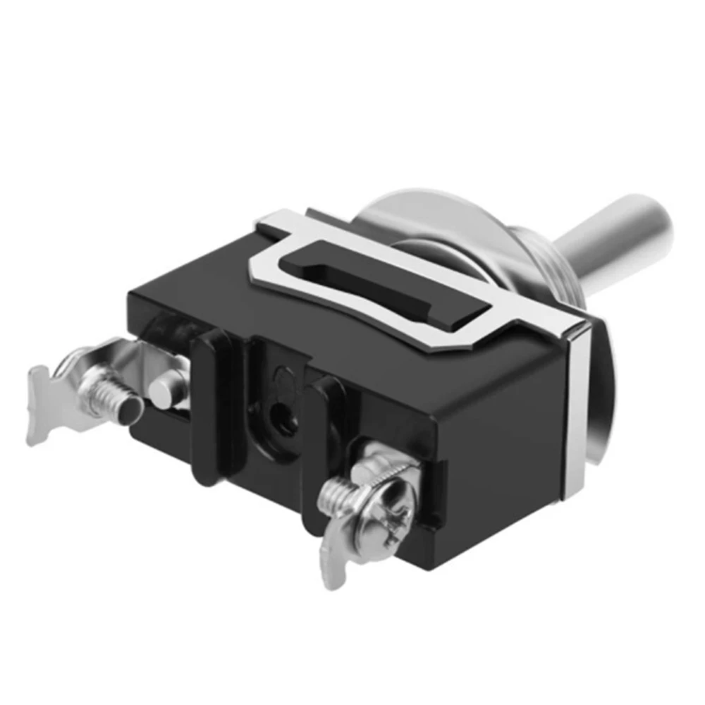 E-TEN1021 Copper Feet Heavy Duty Momentary Rocker Toggle Switch 15A 220V 6-15A DTDT (ON)/Off/(ON) 2 Terminal 2 Position