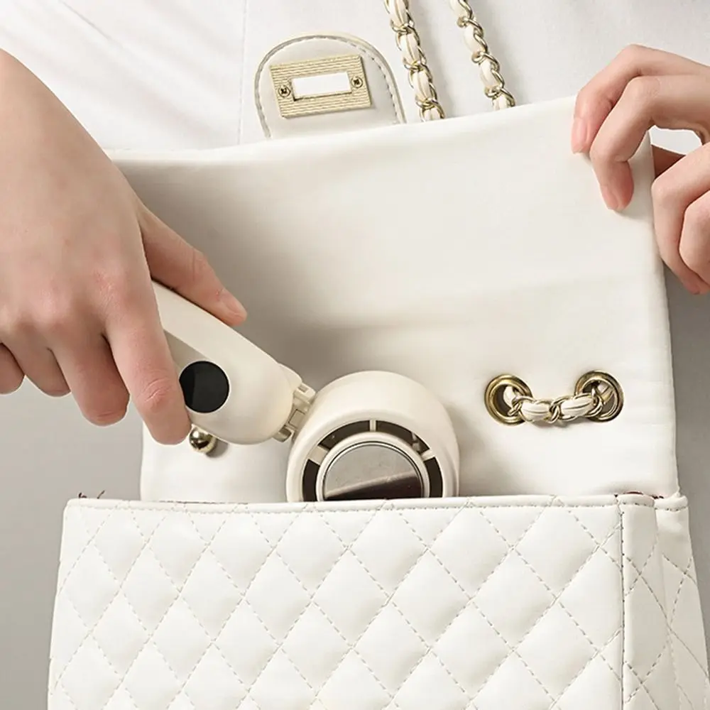 

Полупроводниковый охлаждающий мини-ручной вентилятор со светодиодным дисплеем, 3-ступенчатый регулируемый маленький электрический вентилятор, перезаряжаемый, высокоскоростной